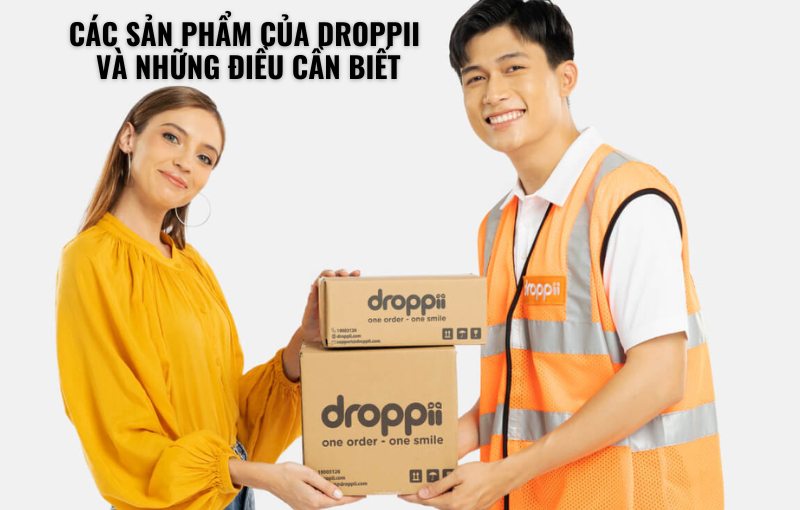 các mặt hàng kinh doanh trên Droppii 2025